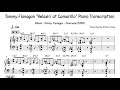 Tommy Flanagan "Relaxin' at Camarillo" Piano Transcription