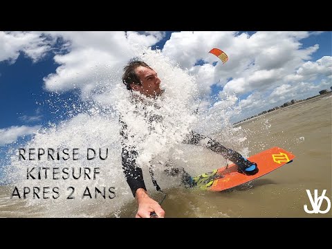 Kitesurf | La Panne Belgique | Reprise après 2 ans