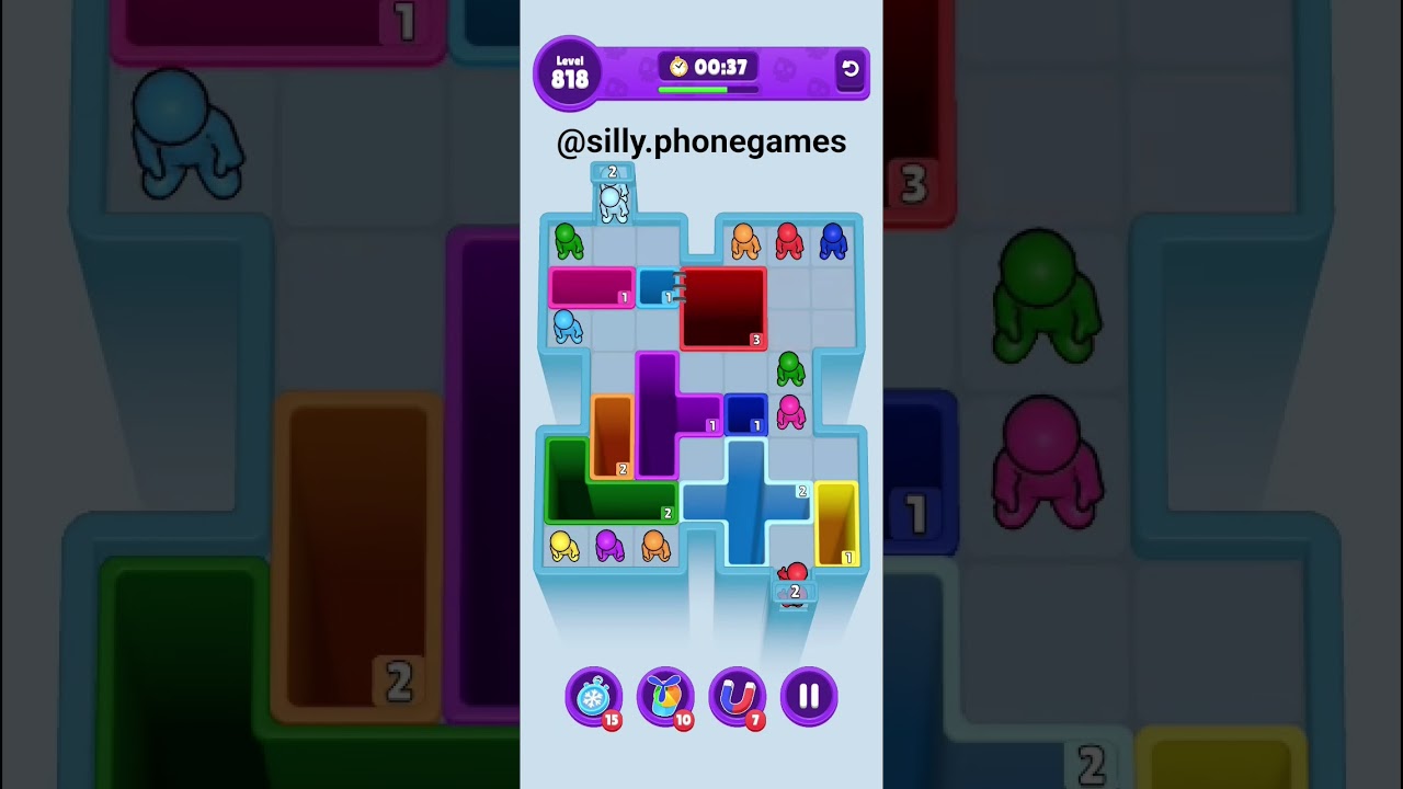 Drop Away Level 818 Walkthrough Solution