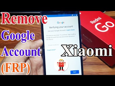 How to Bypass/Remove Google Account Locker Xiaomi Redmi Go (FRP) Video