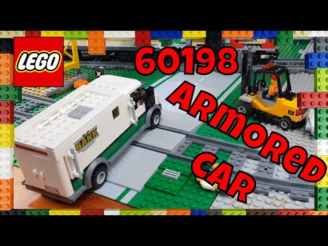 Lego Cargo Train 60198 - Armored Car speed build