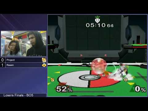 GSS 109 SSBM - Project (Fox) vs. Rasen (Sheik) - Melee LF
