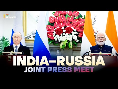 Live - PM Modi and Russian President Putin hold joint press briefing at Hyderabad House, New Delhi
