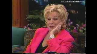 Bette Midler - Bette talks about her first movie appearance ( Jay Leno 1997 )