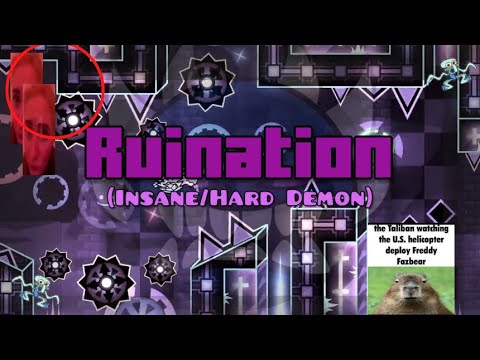(Demon) "Ruination" (100%) By: Annon  | Geometry Dash
