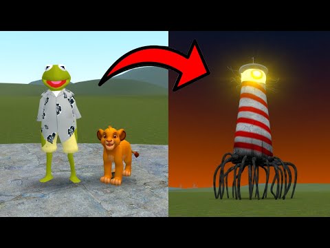 DISTURBING LIGHTHOUSE NPC!💡 - Garry's mod Sandbox