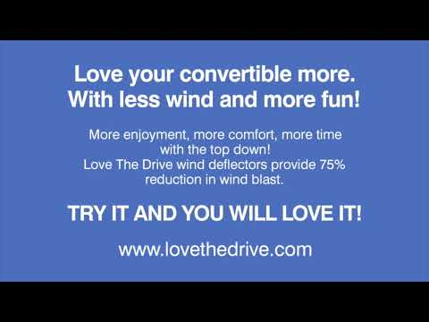 BMW 2 Convertible Wind Deflector Installation Video by Love The Drive