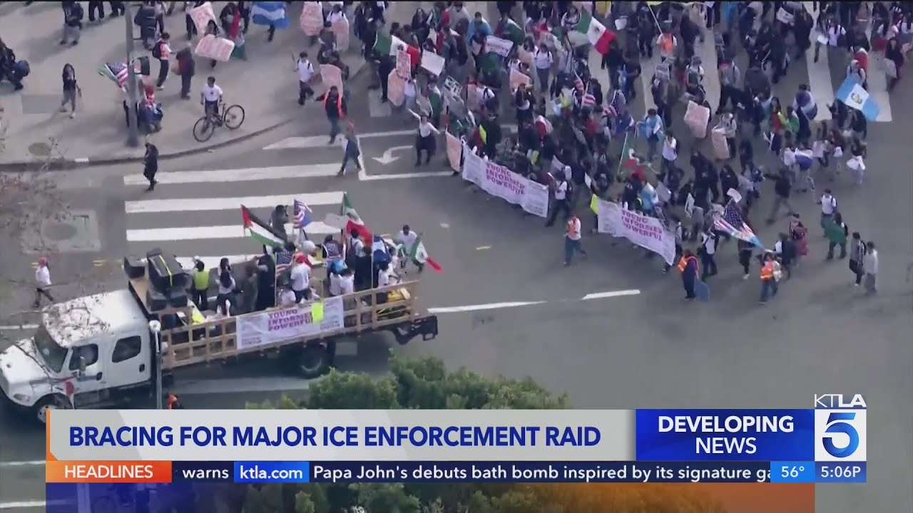 L.A. bracing for major ICE enforcement raids