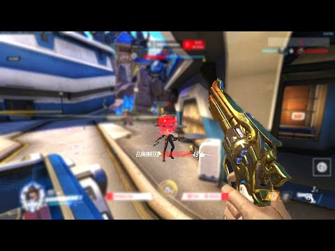 Gale Top 500 Carry McCree - 33 elims! [ Overwatch Season 30 Top 500 ]