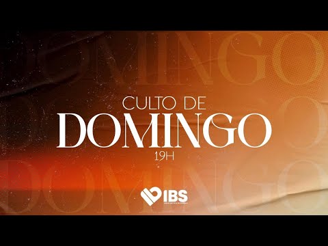 CULTO AO VIVO - IBS SOMBRIO - 19/04/20026