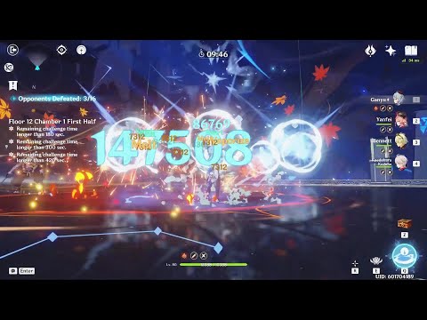 Wanderer's Troupe Melt Ganyu (Kazooka feat. Noblesse Yanfei and Instructor's Bennett)