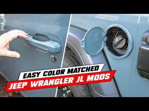 EASY Color Matched Jeep Wrangler JL Mods