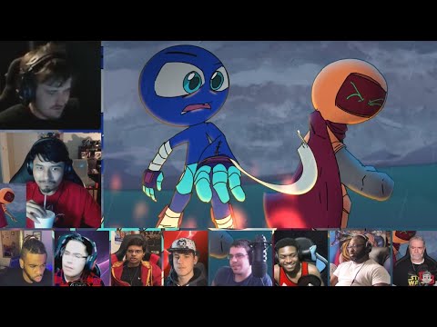 Gildedguy vs Oxob - Story #6 (Full Animated Fight) [REACTION MASH-UP]#1720