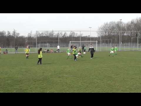 Fantastische goal SEV E6 door Jay van der Heiden