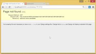[장고를 활용한 웹사이트 만들기] 404페이지 변경하기