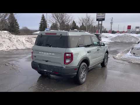 2022 Ford Bronco Sport Big Bend 4x4 in Gray for sale at Royal Chevrolet in Orangeville, ON