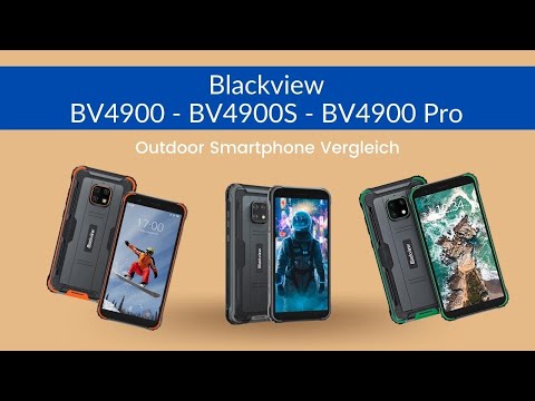 Blackview BV 4900 BV4900S BV4900Pro Vergleich Outdoor Smartphone