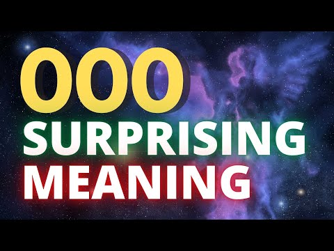 Angel Number 000 Surprising Meanings