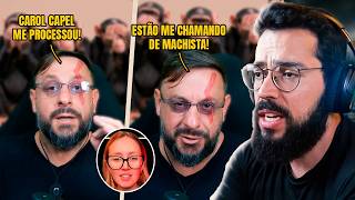 CAROL CAPEL DOBRA A APOSTA E PROCESSA BIOLOGO HENRIQUE