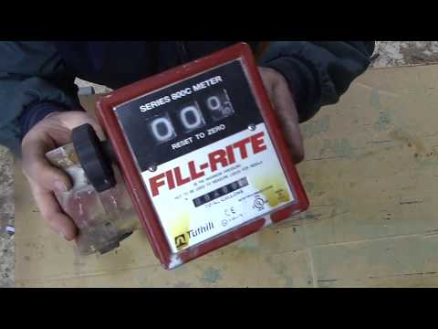 Fill-Rite Flow Meter Fix -Cure Sun Damage!