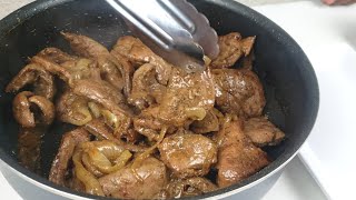 How To Make Tender,Flavorful Beef Liver & Onions