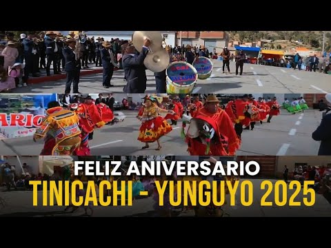 CONCURSO DE TRAJES DE LUCES || FELIZ 41 AÑOS DE ANIVERSARIO DISTRITO TINICACHI  YUNGUYO 2025