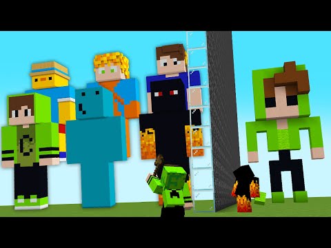 Trolei Amigo com Youtuber Pronto na Batalha de Construção