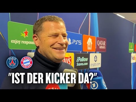 Eberl witzelt über kicker-Noten, Bayern-Sieg in Paris ein "Ausrufezeichen an Europa" | PSG - Bayern
