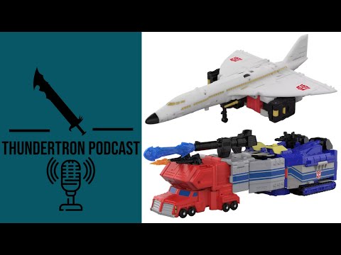 Thundertron Podcast: Transformers Age Of The Primes Silverbolt & Star Optimus Prime Revealed!!!