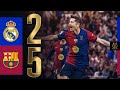 REAL MADRID 2 Vs 5 FC BARCELONA SPANISH SUPER CUP FINAL EL CLÁSICO