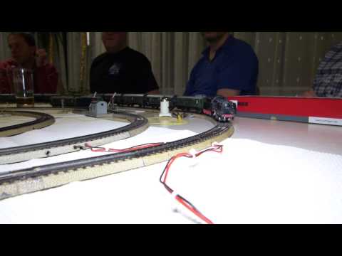 39. Stummi-Treff WN,  23 - BR 24 058 (Märklin 3003) mit Personenwagen (Donnerbüchsen)