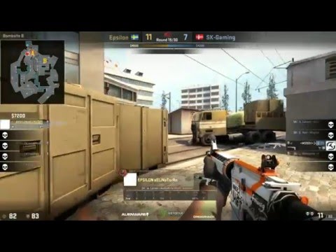 Epsilon Xelos vs SK Gaming Moddi  Overpass at DreamHack Minor