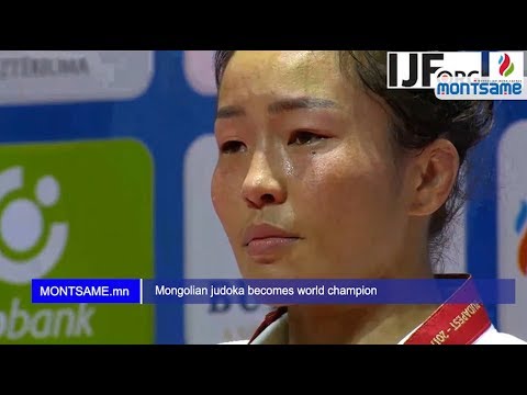 Mongolian judoka becomes world champion