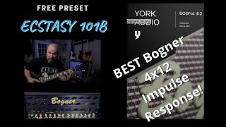 Video thumbnail for York Audio BOGNA 412 Cab Pack - Best IR Cab Pack for the Bogner Ecstasy! by Greg Summers