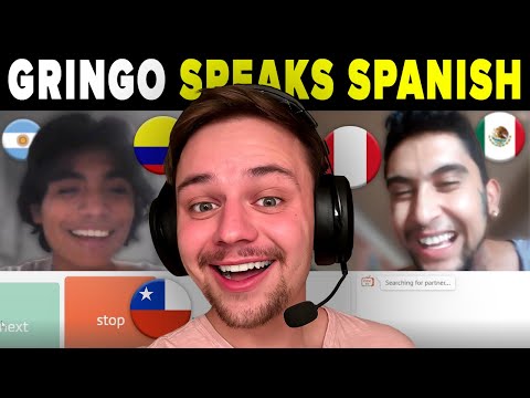 GRINGO Speaks Spanish on OMEGLE!