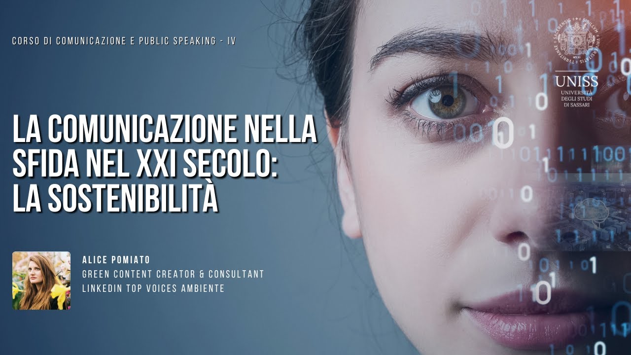 La comunicazione nella sfida nel XXI secolo: la sostenibilità - Alice Pomiato