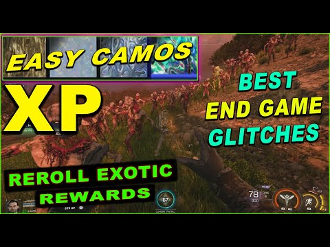 🟢BO7 END GAME🟢CAMO GLITCH, XP GLITCH, EXOTIC SKILL GLITCHES, HOW TO DO 400K DAMAGE TO ZREX IN 1 JUMP