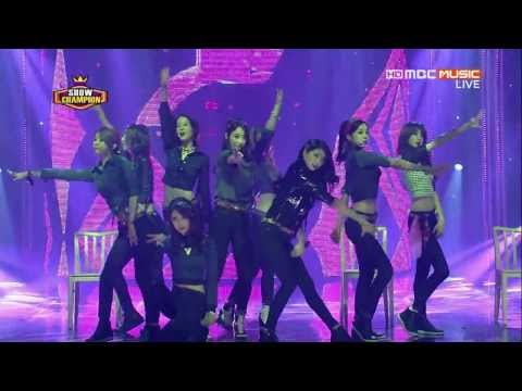 131016 쇼챔피언 나인뮤지스(9Muses, Nine Muses) - Gun