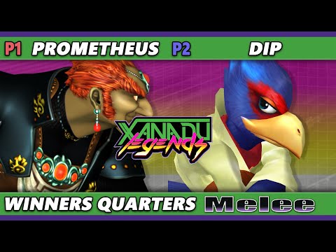 Xanadu Legends 5 Winners Quarters - Prometheus (Ganondorf) Vs. DIP (Falco) Smash Melee - SSBM