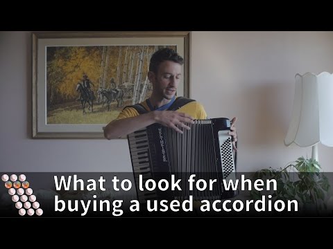 What to look for when buying a used accordion