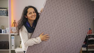 Einfaches und schnelles Spannbetttuch nähen