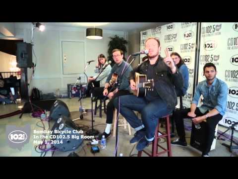 Bombay Bicycle Club in the CD102.5 Big Room