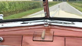 1940 Packard One Twenty Convertible Coupe Test Drive