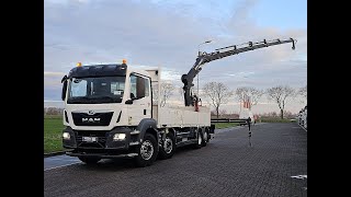 MAN 35.420 TGS HIAB 228ES-5,8x2*6 flatbed truck | Image 4 - Autoline