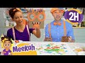 Make Arts Crafts With Blippi Meekah Educational Videos For Kids Blippi And Meekah Kids TV