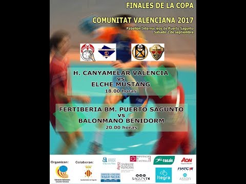 Final Masculina Copa Comunitat Valenciana - Fertiberia Pto. Sagunto - Balonmano Benidorm