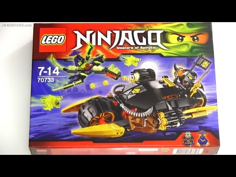 Vidéo LEGO Ninjago 70733 : La moto multi-missiles