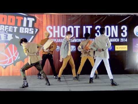 140308 Helios cover SHINee - Sherlock @Shoot It Cover Dance 2014 (Audition)