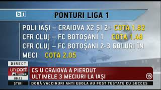 UPZ: 6 ponturi pentru etapa a 14-a din Liga 1!