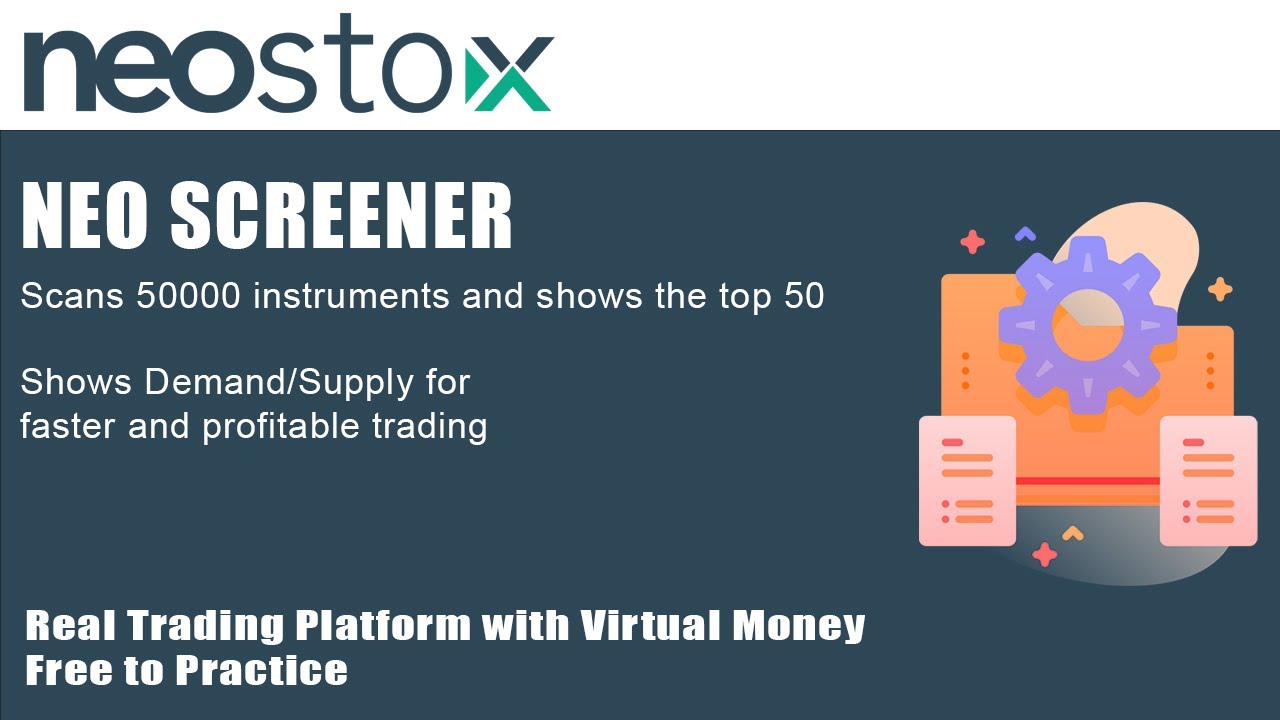 introduction of Neoscreener in English at Neostox virtual trading platform